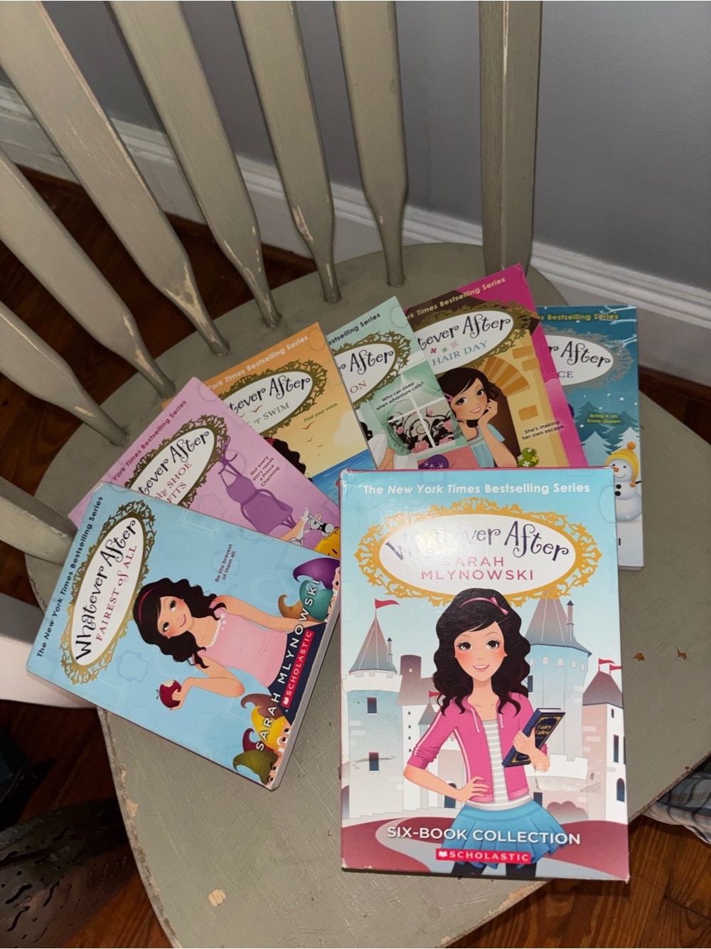 Whatever After Six-Book Collection - Pink/Blue Covers by